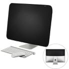 For 21 inch Apple iMac Portable Dustproof Cover Desktop Apple Computer LCD Monitor Cover, Size: 54.5x38.1cm(Black) - 1