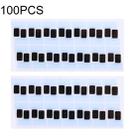 100 PCS LCD Display Flex Cable Black Adhesive Strip Sticker for iPhone 8 - 1