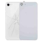 Back Cover with Adhesive for iPhone 8 (White) - 1