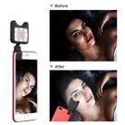 APEXEL APL-FL01 Universal Phone Camera Lens Selfie LED Fill Light with Clip, For iPhone, Samsung, Huawei, Xiaomi, HTC and Other Smartphones(Black) - 12