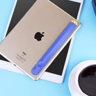 Apple Pencil Flannelette Anti-lost Protective Cover, Size: 22x2.8x0.2cm (Blue) - 2