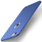 MOFI for iPhone 8 Frosted PC Ultra-thin Edge Fully Wrapped Up Protective Case Back Cover(Blue) - 1