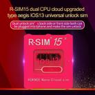 R-SIM 15 Dual CPU Aegis Cloud Upgraded Version iOS 13 System Universal Unlocking Card for iPhone 11 Pro Max, iPhone 11 Pro, iPhone 11, iPhone X, iPhone XS, iPhone 8 & 8 Plus - 12