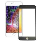 Front Screen Outer Glass Lens with Front LCD Screen Bezel Frame for iPhone 8(Black) - 1