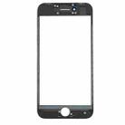 Front Screen Outer Glass Lens with Front LCD Screen Bezel Frame for iPhone 8(Black) - 3