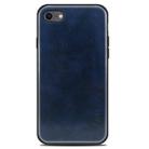 MOFI For iPhone SE 2020 & 8 & 7 Shockproof PU Paste PC Protective Back Case(Blue) - 1