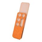 For Apple TV 4th Generation Siri Remote PU Leather Protective Case Pouch(Orange) - 3