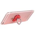 Universal Glitter Heart Shape Ring Phone Holder Stand, For iPad, iPhone, Galaxy, Huawei, Xiaomi, LG, HTC and Other Smart Phones (Red) - 1