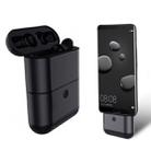 X2 Mini Invisible Bluetooth Wireless Separated Ears Headset with Charging Function Storage Box(Black) - 1