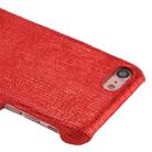 For iPhone SE 2020 & 8 & 7 PC Twinkle Stripes Pattern Protective Back Cover Case (Red) - 1