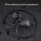 awei A847BL Outdoor Sports IPX4 Waterproof Anti-sweat Fashion After Hanging Design Stereo Bluetooth Earphone(Black) - 7