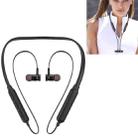 awei G10BL Outdoor Sports Fashion Neck Hanging Design Stereo Bass Bluetooth Earphone, Built-in Mic, For iPhone, Galaxy, Xiaomi, Huawei, HTC, Sony and Other Smartphones(Black+Yellow)(Black) - 1