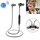 awei X660BL Outdoor Sports IPX4 Waterproof Anti-sweat Magnetic Fashion Stereo Bluetooth Earphone, For iPhone, Galaxy, Xiaomi, Huawei, HTC, Sony and Other Smartphones (Black) - 1