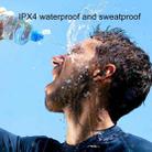 awei X660BL Outdoor Sports IPX4 Waterproof Anti-sweat Magnetic Fashion Stereo Bluetooth Earphone, For iPhone, Galaxy, Xiaomi, Huawei, HTC, Sony and Other Smartphones (Black) - 3