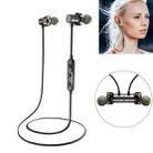 awei X670BL Outdoor Sports IPX4 Waterproof Anti-sweat Magnetic Fashion Stereo Bluetooth Earphone, For iPhone, Galaxy, Xiaomi, Huawei, HTC, Sony and Other Smartphones (Black) - 1