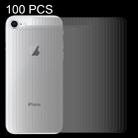 100 PCS for iPhone 8 & 7 0.3mm 9H Surface Hardness 2.5D Curved Edge Explosion-proof Premium Tempered Glass Back Screen Protector - 1