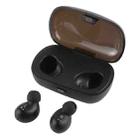 X8 TWS Outdoor Sports Portable In-ear Bluetooth V5.0 Earphone with Charging Box(Black) - 1