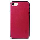 MOFI For iPhone SE 2020 & 8 & 7 Anti-slip Full Coverage PC + TPU + Cloth Protective Case (Red) - 1
