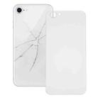 Glass Battery Back Cover for iPhone 8 (Silver) - 1
