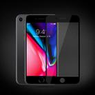 mocolo 0.33mm 9H 2.5D Silk Print Tempered Glass Film for iPhone SE 2020 / 8 / 7(Black) - 1