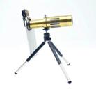 External 20X Telephone Lens for Mobile Phone with Tripod (Gold) - 3