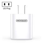 JOYROOM L-M126 2.4A USB Travel Wall Charger Power Plug Adapter, US Plug(White) - 1