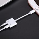 JOYROOM S-Y104 Ben Series Apple 3.5+Lightning Adapter, Length: 1.2m(White) - 1