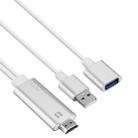 Onten 7562 USB Female to HDMI Phone to HDTV Adapter Cable for iPhone / Android - 4