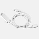Onten 7562 USB Female to HDMI Phone to HDTV Adapter Cable for iPhone / Android - 5