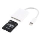 NK105 8 Pin to SD Card Camera Reader Adapter, Compatible with IOS 9.1 and Above Systems - 1