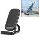 KUULAA KL-CD11 10W Portable Desktop Vertical Stand Wireless Charger (Black) - 1