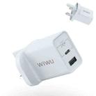 WIWU UM13 18W PD + QC 3.0 Fast Charger Power Adapter Plug Adapter UK Plug - 1