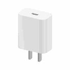 Original Xiaomi AD201 20W Single USB-C / Type-C Interface Travel Charger Quick Charge Version, US Plug(White) - 1