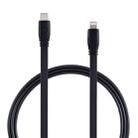 MOMAX 1.2m 3A Type-C / USB-C to 8 Pin PD Fast Charging Cable for iPhone, iPad(Black) - 1