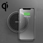 MOMAX 15W Qi Standard Fast Charging Wireless Charger(Black) - 1