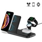 V5 4 in 1 Quick Wireless Charger for iPhone, Apple Watch, AirPods and other Android Smart Phones(Black) - 2