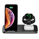 V5 4 in 1 Quick Wireless Charger for iPhone, Apple Watch, AirPods and other Android Smart Phones(Black) - 6