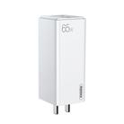 REMAX RP-U50 GaN  65W PD + QC 3.0 Type-C+ USB Port Fast Charger (US)(White) - 1