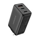 MOMAX UM20CN PD Quick Charging Travel Charger Power Adapter(Black) - 1