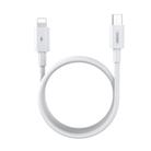 REMAX RC-135L 1m 2.1A USB-C / Type-C to 8 Pin 18W PD Fast Charging Data Cable for iPhone, iPad(White) - 1