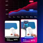 ROCK i100 Stretchable Semiconductor Cooling Mobile Phone Radiator for Phones Below 86mm Width, with Colorful Lighting - 16