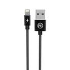 WK WDC-013i 2.4A 8 Pin Kingkong Fast Charging Data Cable, Length: 1m(Silver) - 1