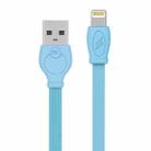 WK WDC-023i 2.4A 8 Pin Fast Charging Data Cable, Length: 2m(Blue) - 1