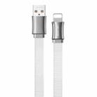 WK WDC-139 3A USB to 8 Pin King Kong Series Data Cable for iPhone, iPad (White) - 1