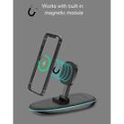 V9 3 in 1 Retractable Folding Multi-function Magnetic Wireless Charging Base for Phones & Apple Watch Series & AirPods(White) - 5