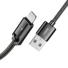 REMAX RC-166i Kinry Series 2.1A USB to 8 Pin Data Cable, Cable Length: 1m(Tarnish) - 1