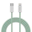 ROCK Z20 Flash Charge Series 20W PD USB-C / Type-C to 8PIN Fast Charging Data Cable, Cable Length: 1m (Green) - 1