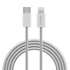 ROCK Z20 Flash Charge Series 20W PD USB-C / Type-C to 8PIN Fast Charging Data Cable, Cable Length: 1m (Grey) - 1