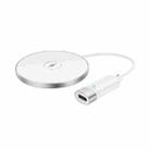 hoco CW31 Starfall Magnetic Wireless Fast Charger (Silver) - 1