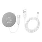 hoco CW31 Starfall Magnetic Wireless Fast Charger (Silver) - 2